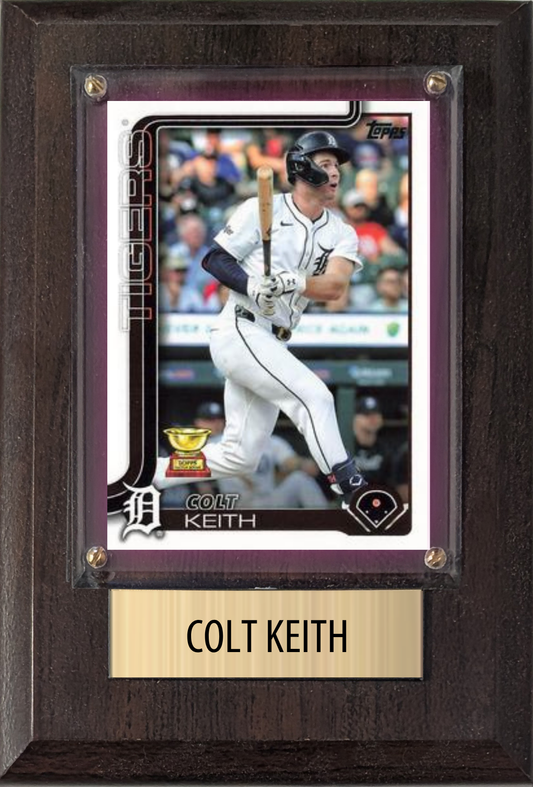 Colt Keith Detroit Tigers 2026 Topps NOW card #338 - Youngest Club Player Since Kaline With a 3-HR Game