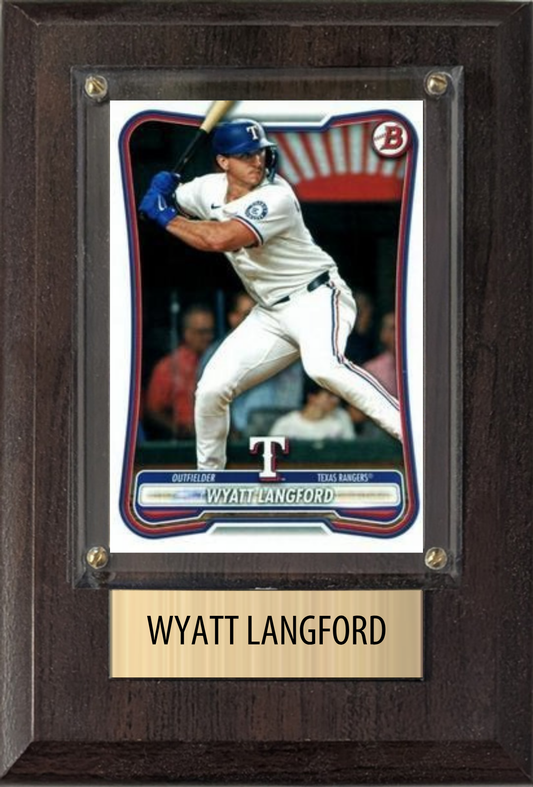 Wyatt Langford plaque