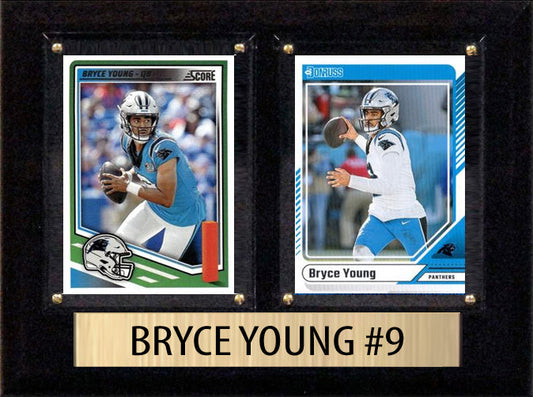 Panthers 2026 NFL schedule gifts — featured plaque featuring Bryce Young