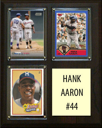 Hank Aaron plaque