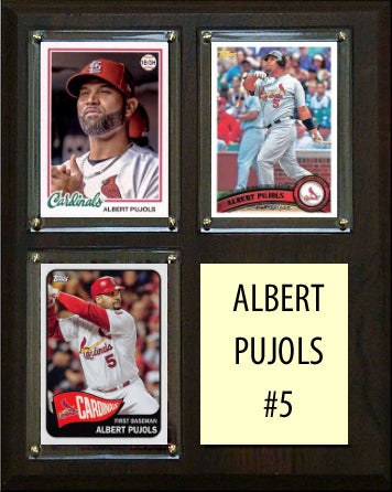 Albert Pujols St. Louis Cardinals plaque