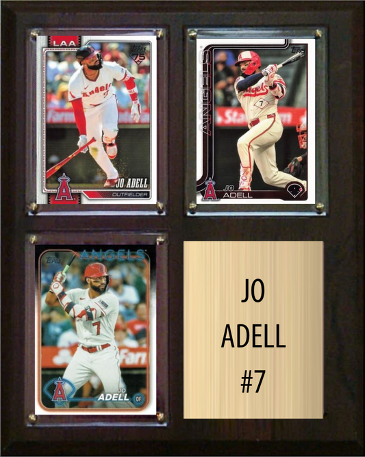 Jo Adell Los Angeles Angels 2026 Topps NOW card #53 - Robs Three HRs to Preserve a 1-0 Win