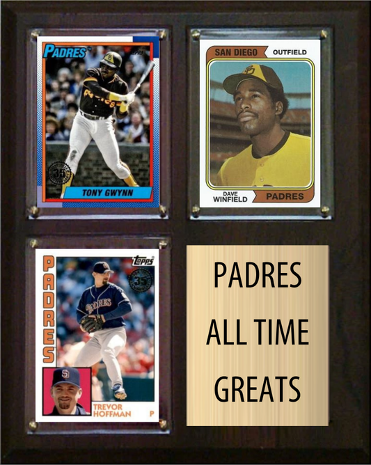 Best San Diego Padres Fan Gifts: Plaques, Cards & More