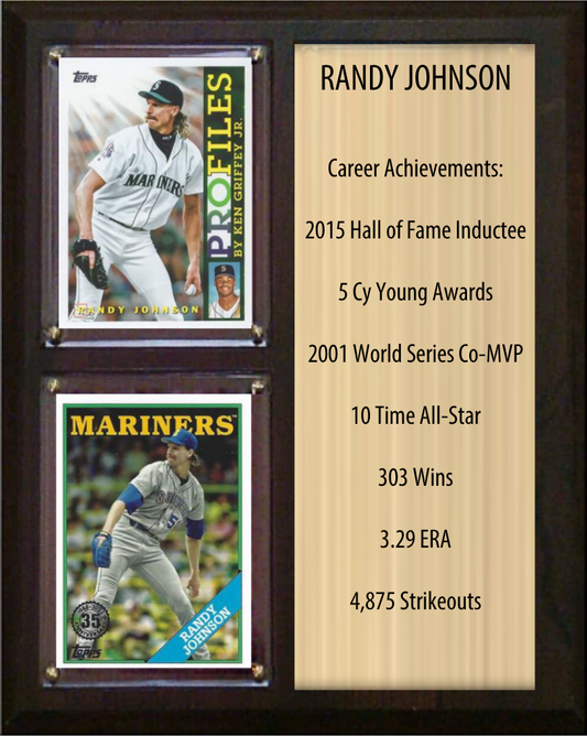 Randy Johnson Seattle Mariners 2026 Topps NOW card #155 - Mariners Retire No. 51 in Honor of the Big Unit