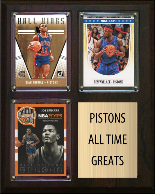 Best Pistons Gifts for Dad: Trading Card Plaques and Team Sets He'll Actually Love