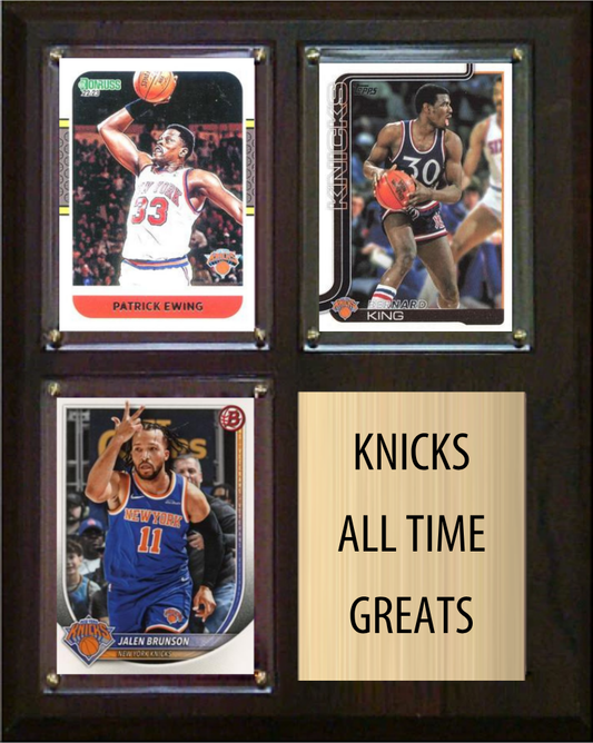 Vintage Knicks Memorabilia: Ewing-Era Plaques Under $60