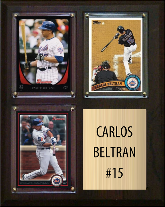 Carlos Beltran New York Mets 2026 Topps NOW card #487 - Elected to the National Baseball Hall of Fame, Class of 2026