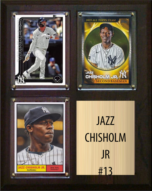 Jazz Chisholm Jr. New York Yankees 2026 Topps NOW card #299 - Slugs HR with Judge's Bat in Win Over Red Sox