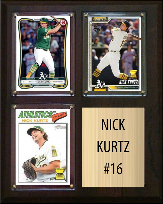 Nick Kurtz Athletics 2026 Topps NOW card #76 - 1st HR of 2026 Provides the Only Offense in a Sweep
