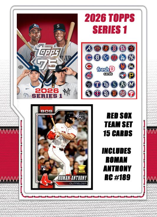 Connelly Early Boston Red Sox 2026 Topps NOW card #51 - Ties a Red Sox Record for Most Ks Through 6 Games