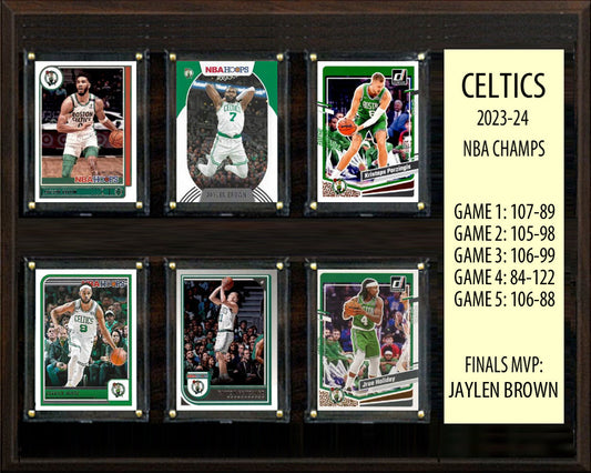 Best Gifts for Boston Celtics Fans: Cards & Plaques Gift Guide