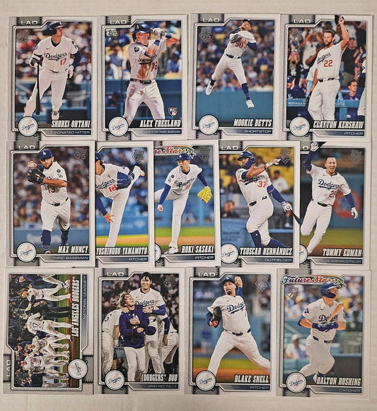 Roki Sasaki & Shohei Ohtani & Yoshinobu Yamamoto Los Angeles Dodgers 2026 Topps NOW card #42 - 1st MLB Club to Start 3 Straight Japanese Pitchers