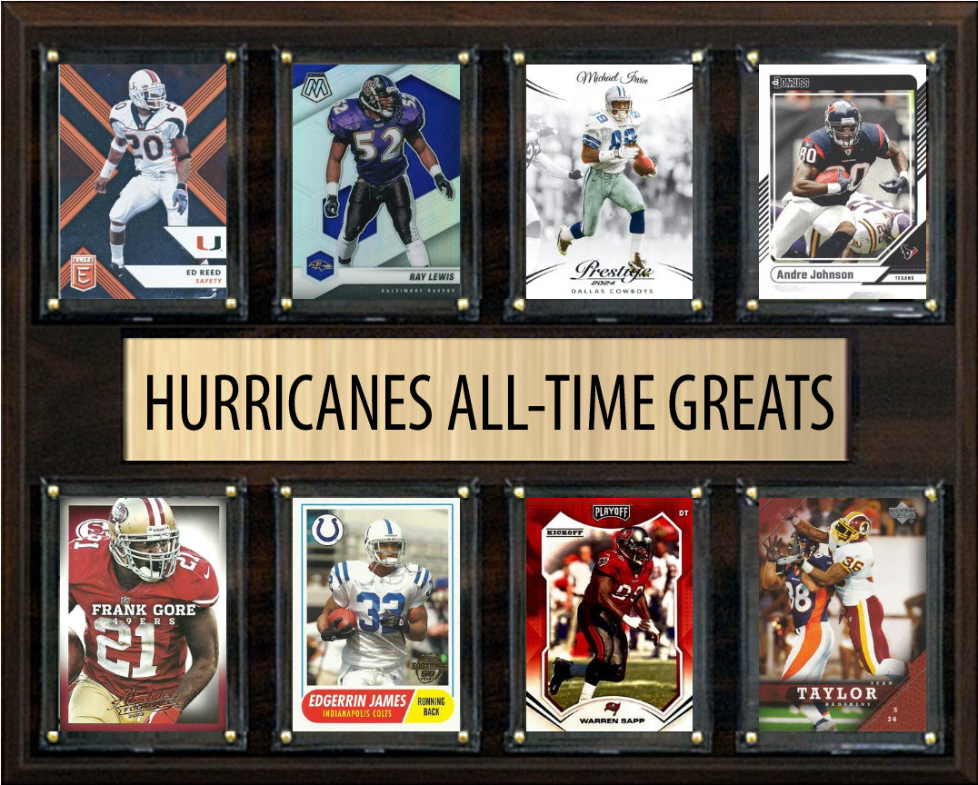 Miami Hurricanes All Time Greats Plaque