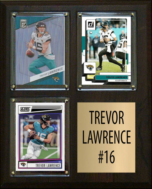 Trevor Lawrence Jacksonville Jaguars plaque