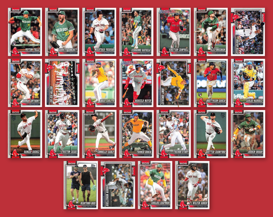 Boston Red Sox Boston Red Sox 2026 Topps NOW card #696 - Improbable Run Continues With a Postseason Berth