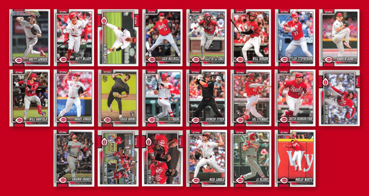 Sal Stewart Cincinnati Reds 2026 Topps NOW card #613 - 30th HR of 2026 Makes Reds Rookie History
