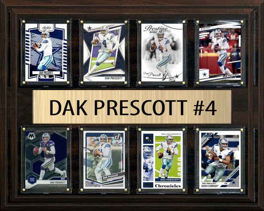 Dak Prescott Dallas Cowboys plaque