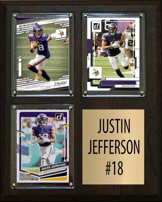 Justin Jefferson Minnesota Vikings 2026 Topps NOW card #22 - 588th Career Reception Is 2nd-Most by a Vikings Player