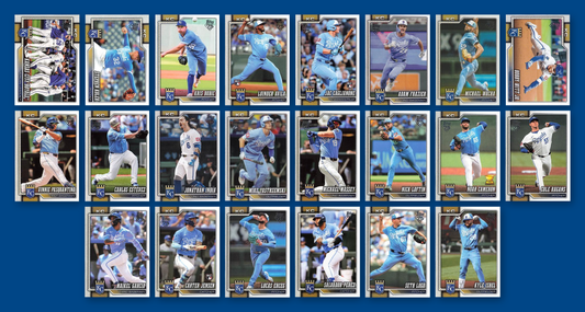 Carter Jensen Kansas City Royals 2026 Topps NOW card #607 - 19th HR Sets the Royals Record for a Rookie Catcher