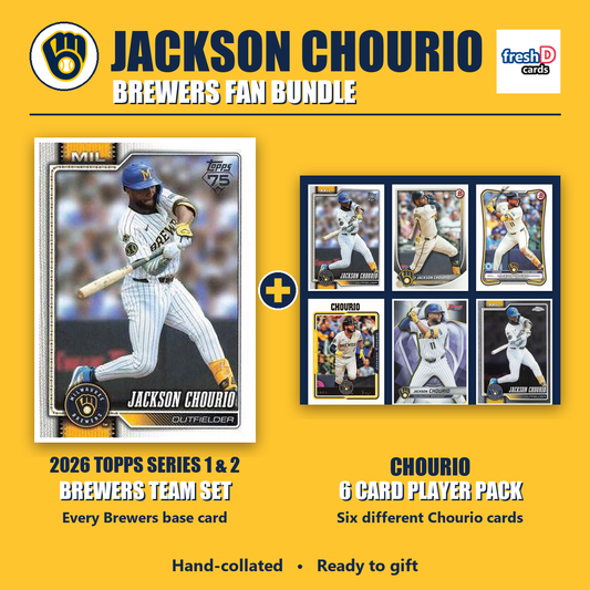 William Contreras Milwaukee Brewers 2026 Topps NOW card #759 - Go-Ahead Homer Seals a Brewers Game 1 Victory