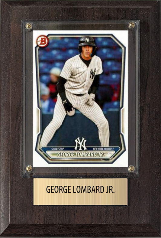 George Lombard Jr. New York Yankees 2026 Topps NOW card #521 - Top Prospect's First MLB Hit Is a Home Run