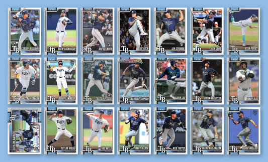 Liam Hicks Tampa Bay Rays 2026 Topps NOW card #522 - Grand Slam in His Rays Debut Powers the Win