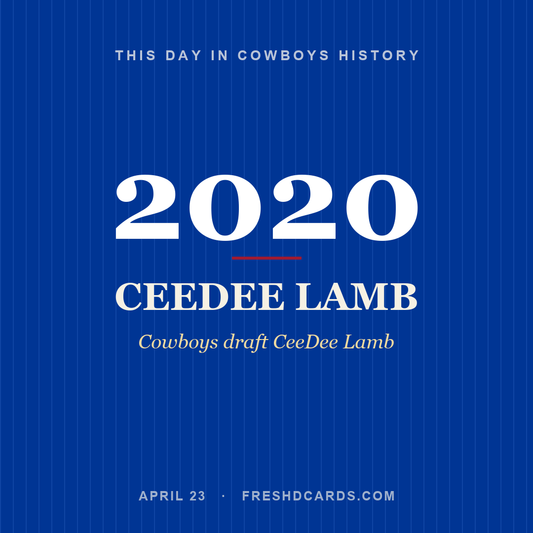 Cowboys: CeeDee Lamb, 2020, Cowboys draft CeeDee Lamb
