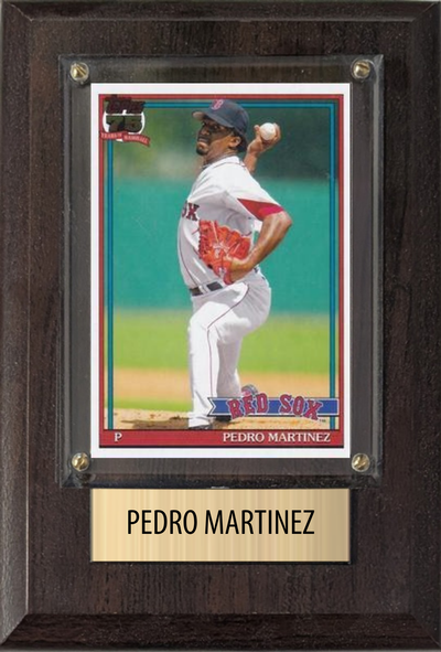 Pedro Martinez 4x6 plaque