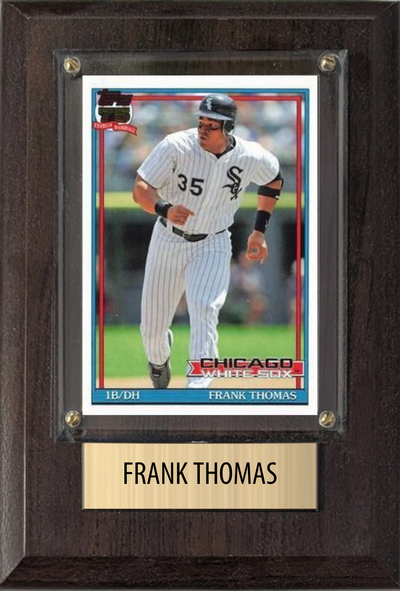 Frank Thomas 4x6 plaque