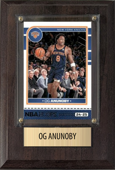 OG Anunoby 4x6 plaque
