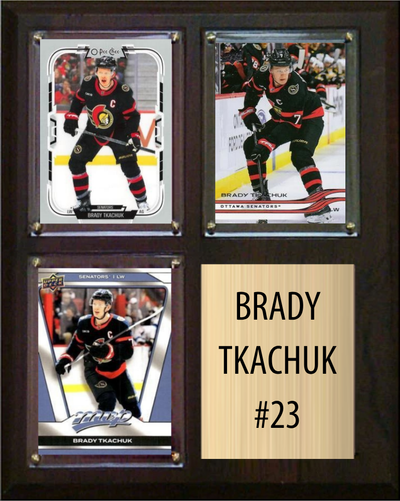 Brady Tkachuk 8x10 plaque
