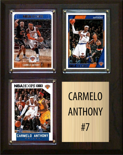 Carmelo Anthony 8x10 plaque