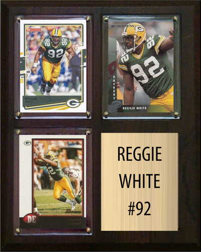 Reggie White 8x10 plaque