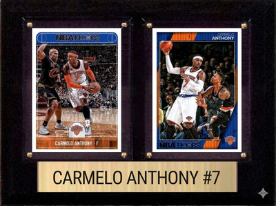 Carmelo Anthony 6x8 plaque