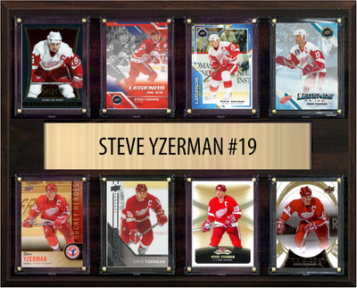 Steve Yzerman 12x15 plaque