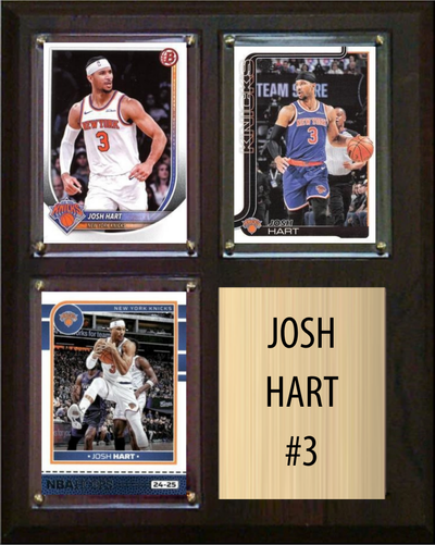 Josh Hart 8x10 plaque