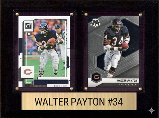 Walter Payton 6x8 plaque
