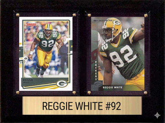 Reggie White 6x8 plaque