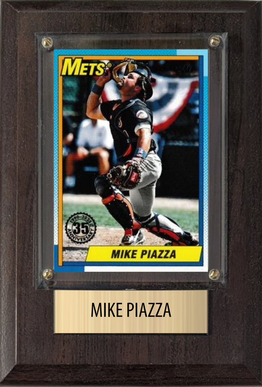 Mike Piazza 4x6 plaque