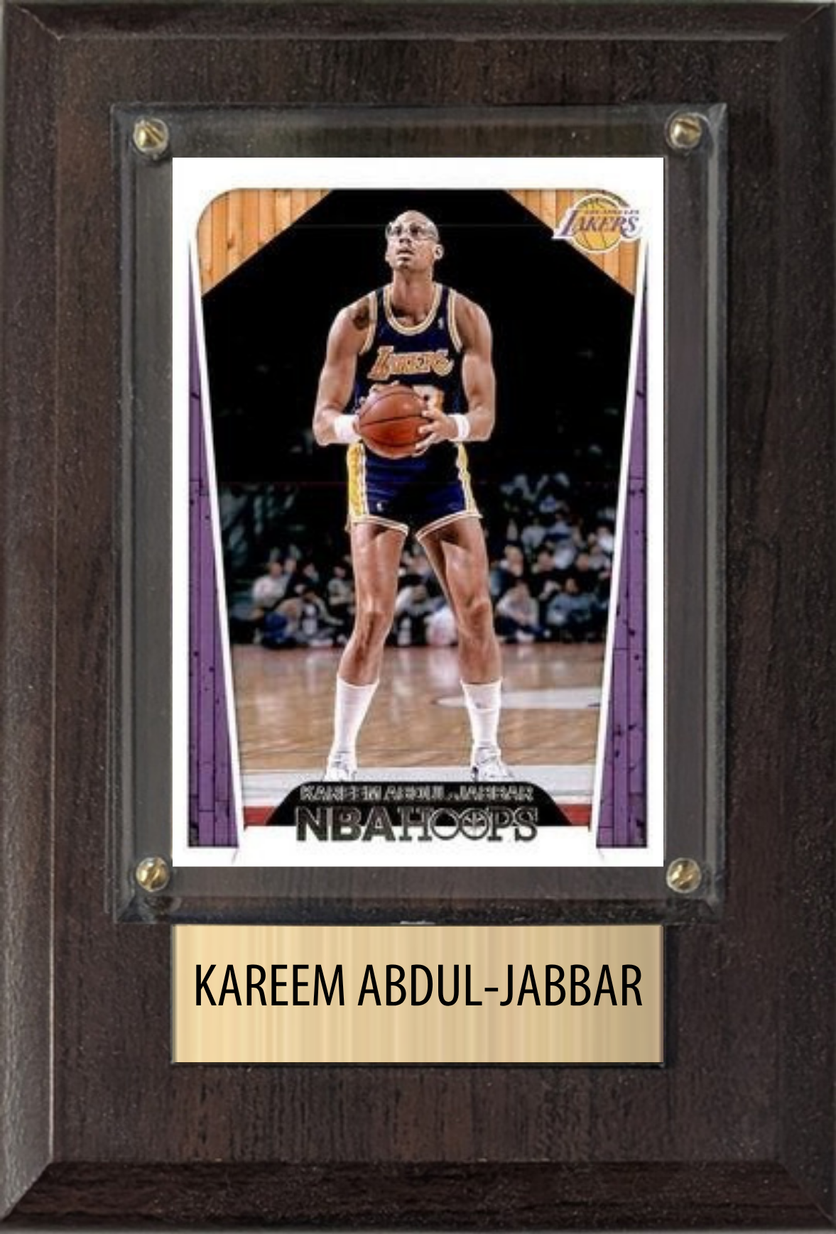 Kareem Abdul-Jabbar 4x6 plaque