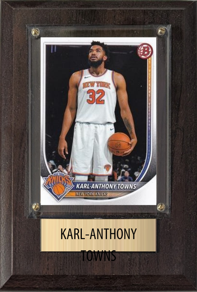 Karl-Anthony Towns 4x6 plaque