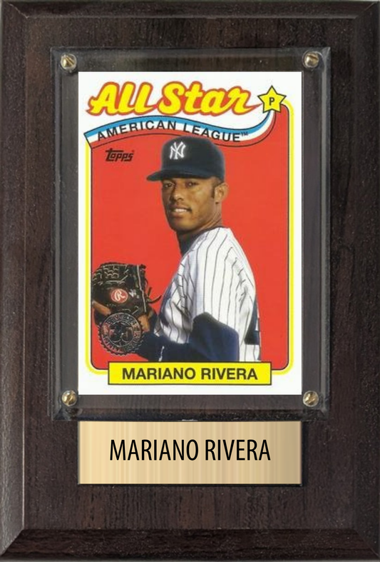 Mariano Rivera 4x6 plaque
