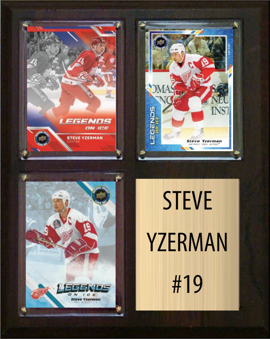 Steve Yzerman 8x10 plaque