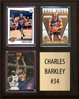 Charles Barkley Phoenix Suns HOF Fan Gift Plaque 8x10 3 Cards Panini Donruss Hoops Prizm Topps 2024 2025 2026