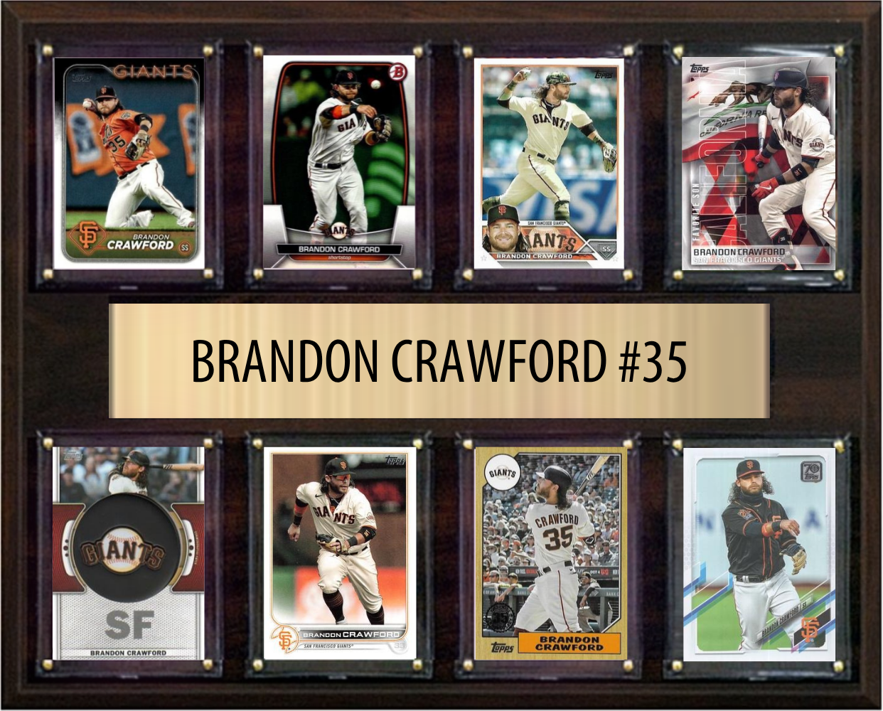 Brandon Crawford 12x15 plaque
