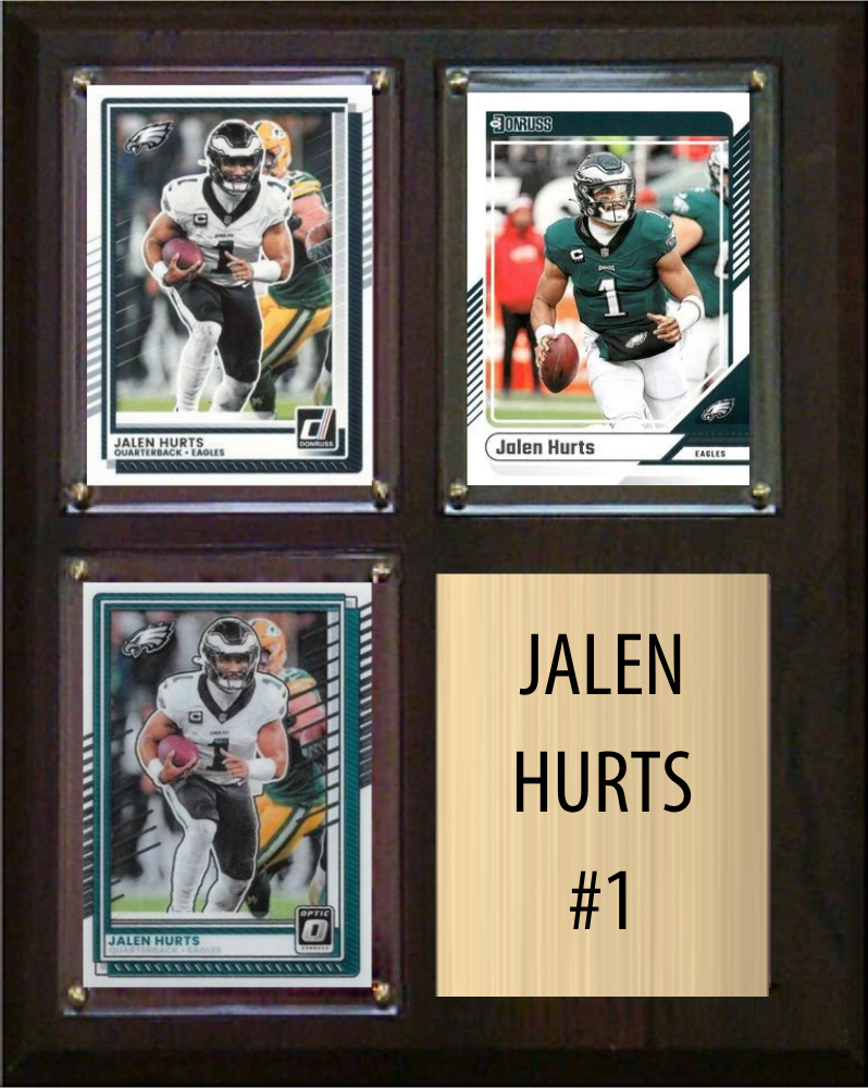 Jalen Hurts 8x10 plaque