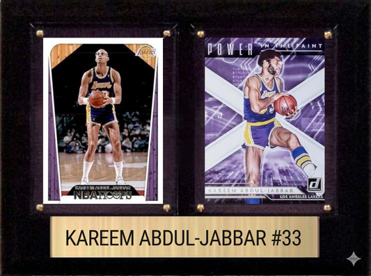 Kareem Abdul-Jabbar 6x8 plaque