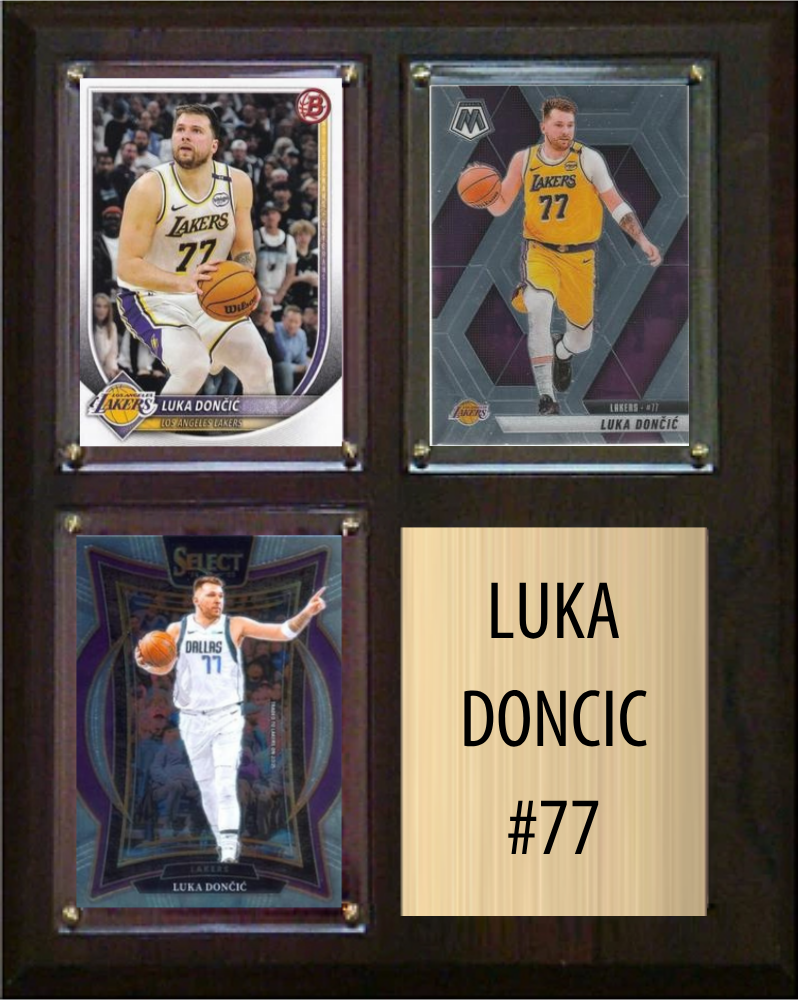 Luka Doncic 8x10 plaque