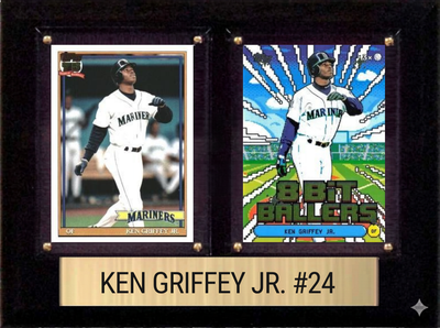 Ken Griffey Jr. 6x8 plaque