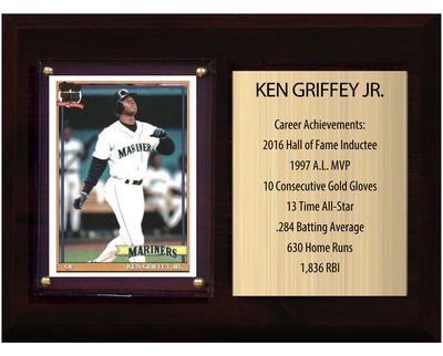 Ken Griffey Jr. Hall of Fame Plaque